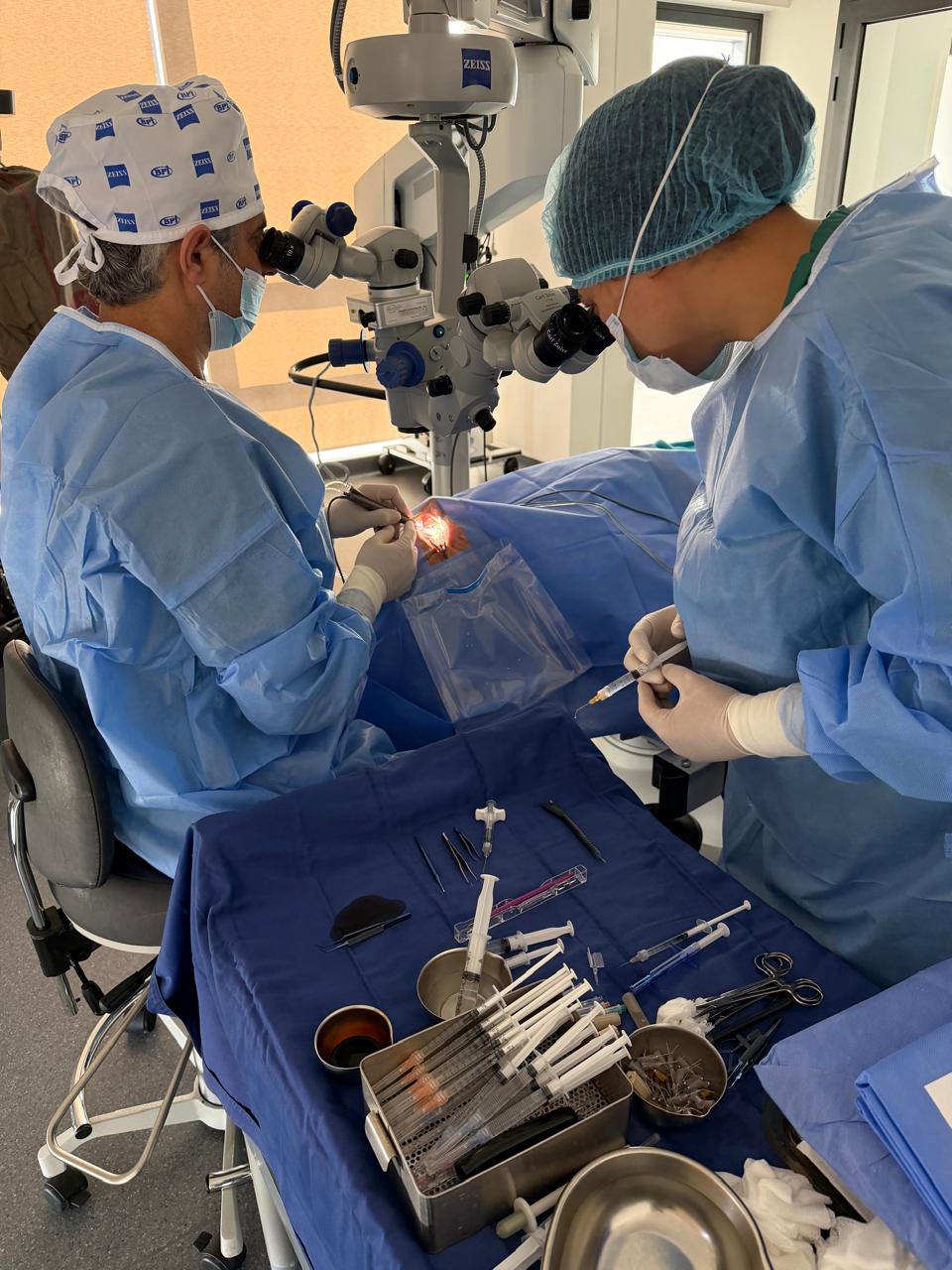 Modern clinic reception